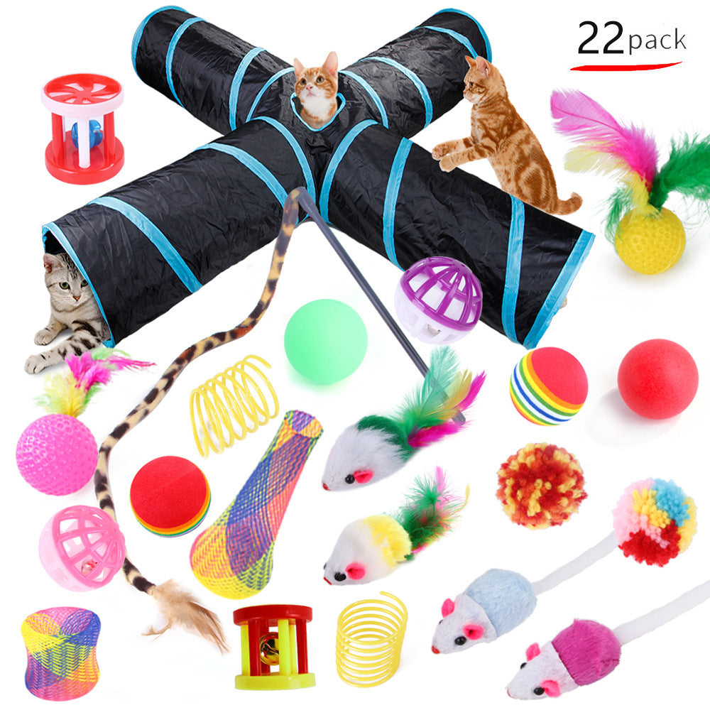 Cat Tunnel Funny Assembled Toy