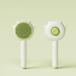 3-in-1 Pet Grooming Brush for Massage, Hair Removal & Cleaning