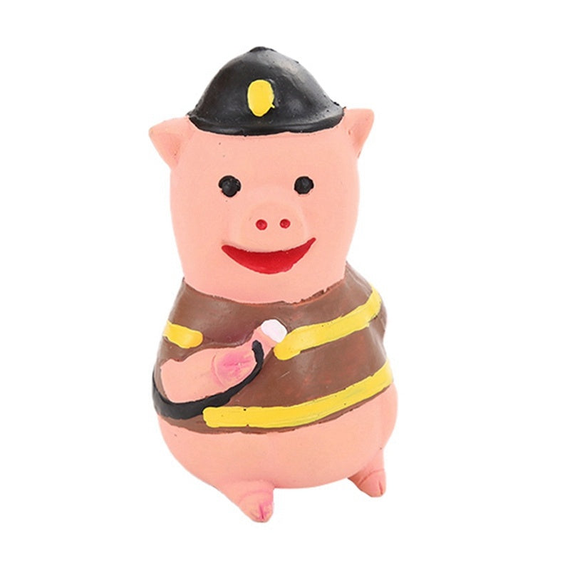 Latex Sounding Cartoon Pet Toy