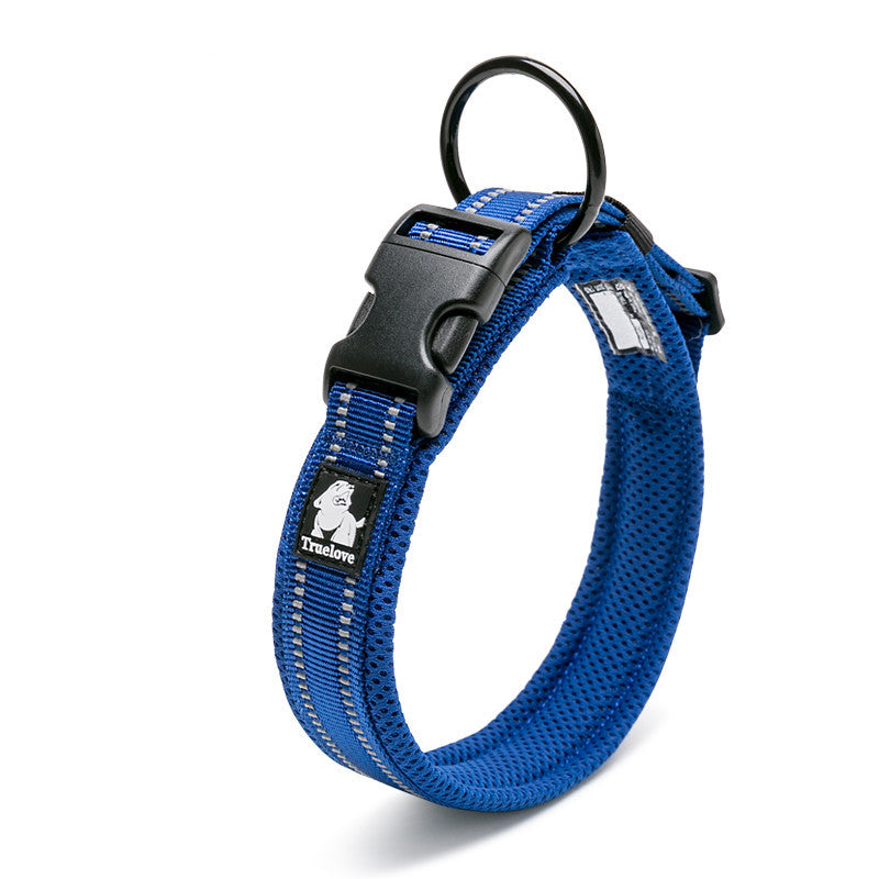 reflective soft padded dog Collar