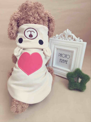 Adorable Teddy Bear Summer-Friendly Dog Costume