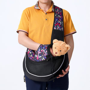 Hands-Free Crossbody Bag for Carrying Small Dogs & Cats