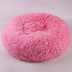 Pet Washable Round plush kennel