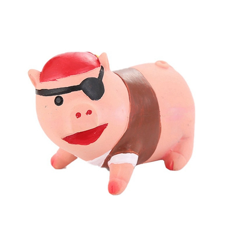 Latex Sounding Cartoon Pet Toy