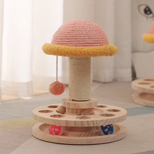 Sisal Grinding Claw Turntable Cat Toy