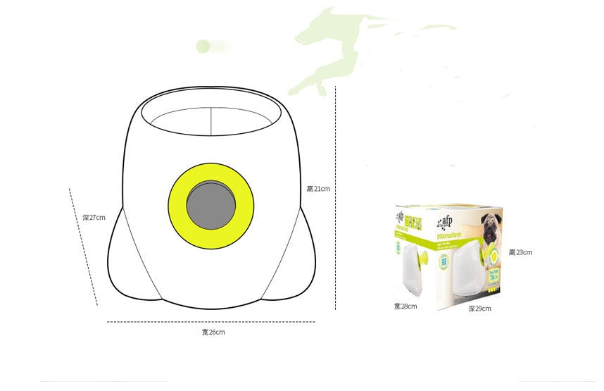 Automatic Interactive Ball Launcher For Pet's