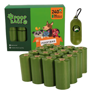 Extra Thick Leak-Proof Strong Dog Poop Bags