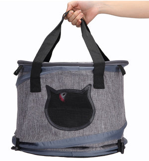 Foldable Pet Dog Carrier Bag