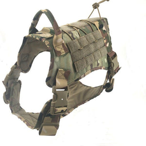 Tactical large dog vest