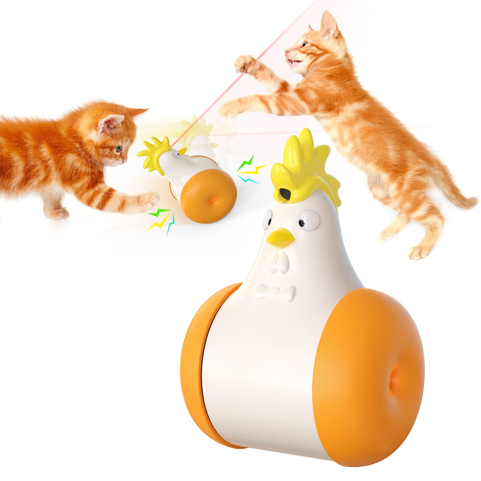 Cat Laser Electric Tumbler Toy