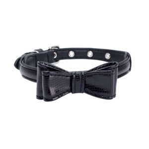 Pet leather collar