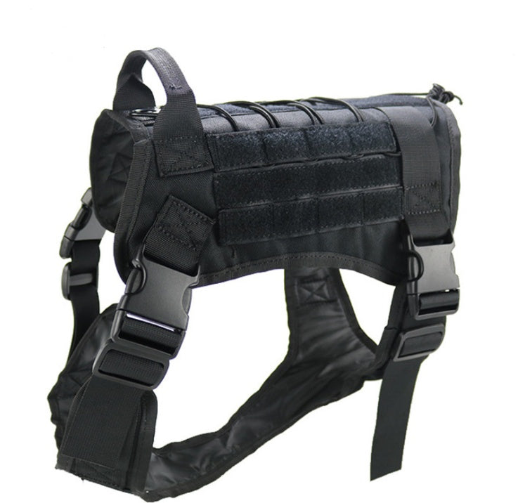 Tactical large dog vest