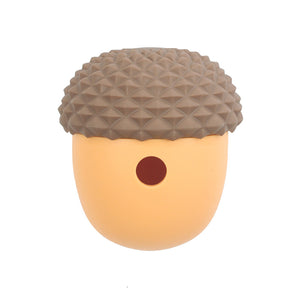 Dog Edible Acorn Shape Feeding Toy