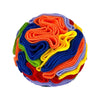 Pet Colorful Ball Sniffing Toy