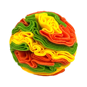 Pet Colorful Ball Sniffing Toy