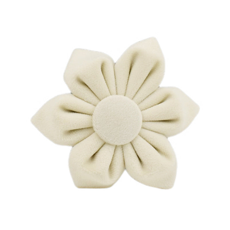 Pet Dog Fabric Velvet Harness Leash