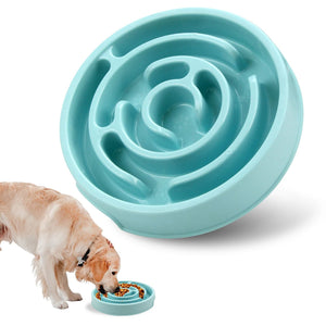 Non Slip Dog Slow Feeder Bowl