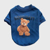 Winter Teddy Bear Pet Clothing