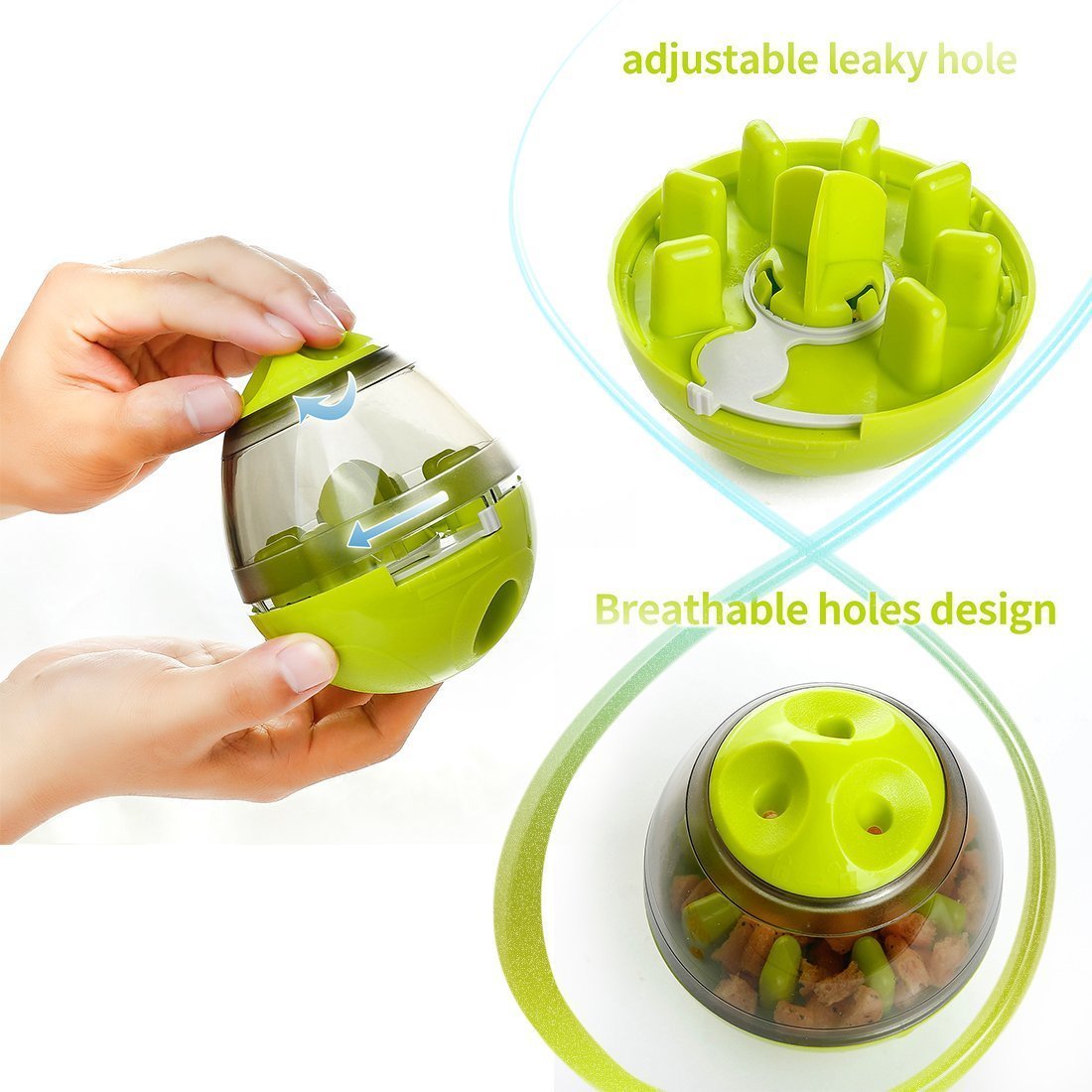 Balls Shape Automatic Feeder Dispenser Bowl