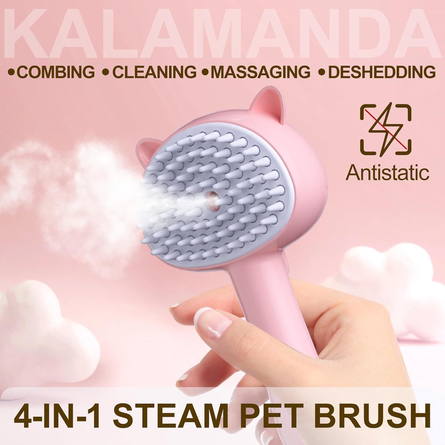 Cat Steam 4 In 1 Steamy  Brush