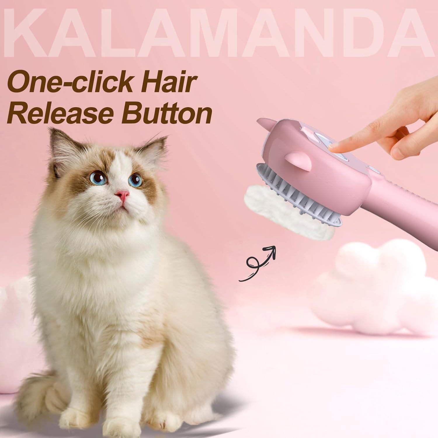 Cat Steam 4 In 1 Steamy  Brush