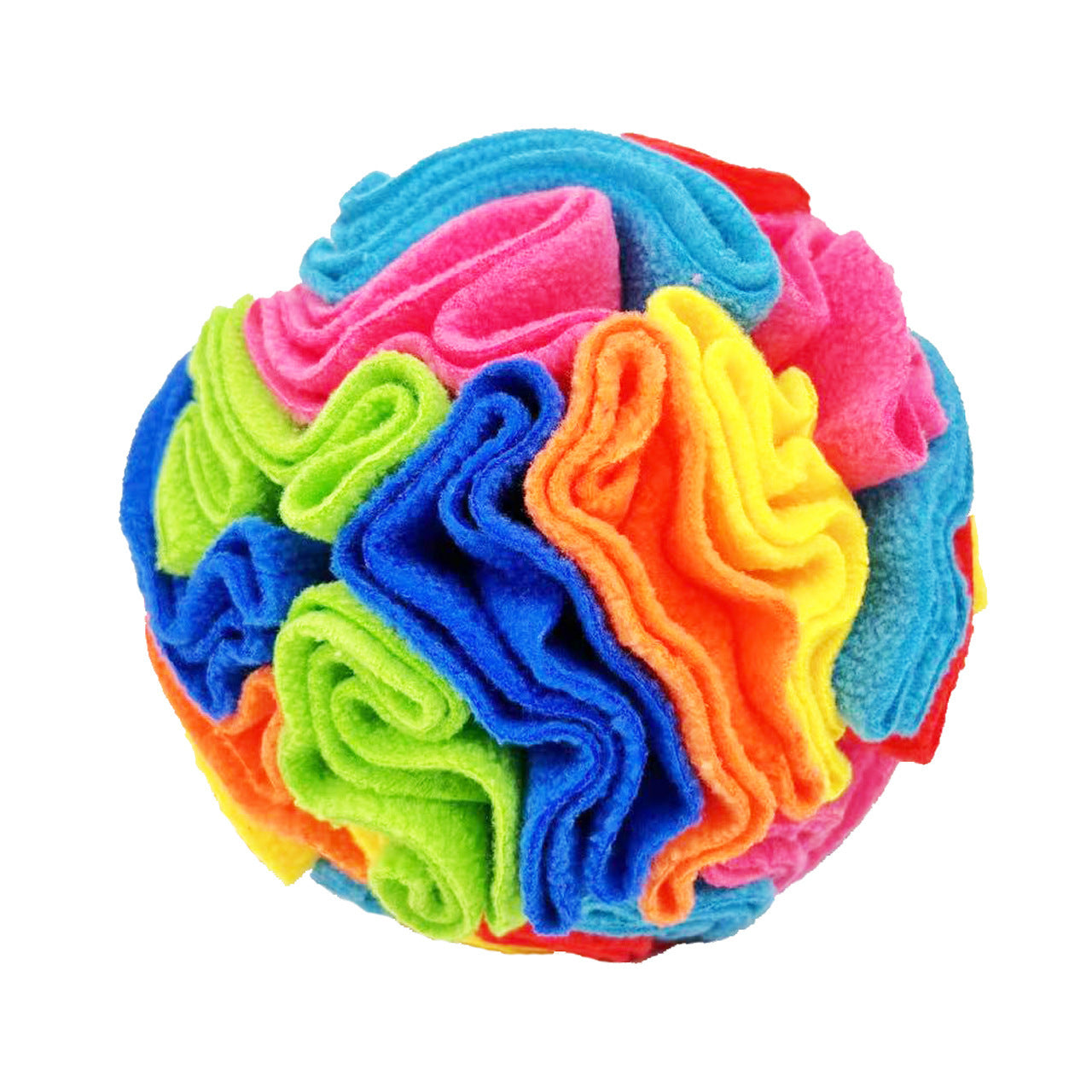 Pet Colorful Ball Sniffing Toy