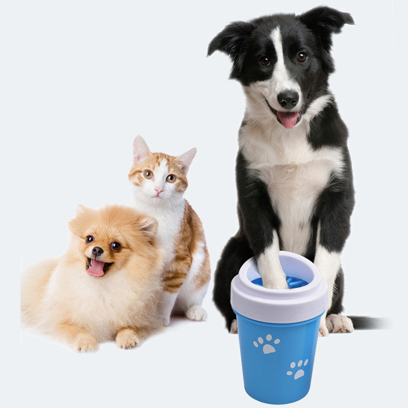 Silicone Muddy Paw Cleaner Cup for Pets