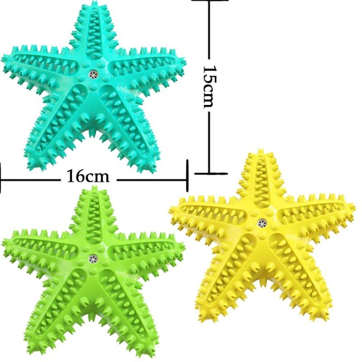 Dog Tooth Cleaning Starfish Toy