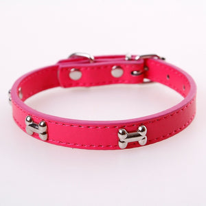 Fashionable Pet PU Neck Collar