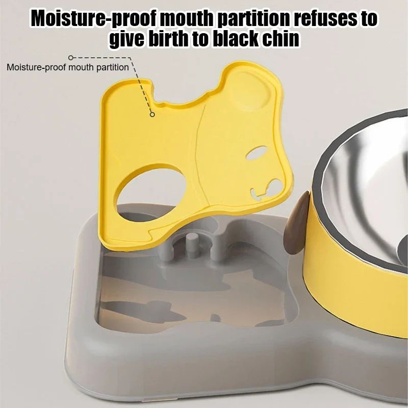 Pet Feeder Bowl Water Bottle Set