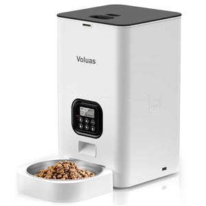 Smart Automatic Pet Feeder for Two Meals And Dual Bowl Food Dispenser