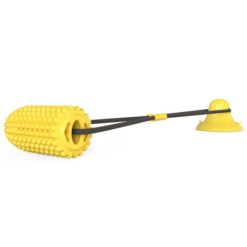 Dog Suction Cup Corn Sound Toy
