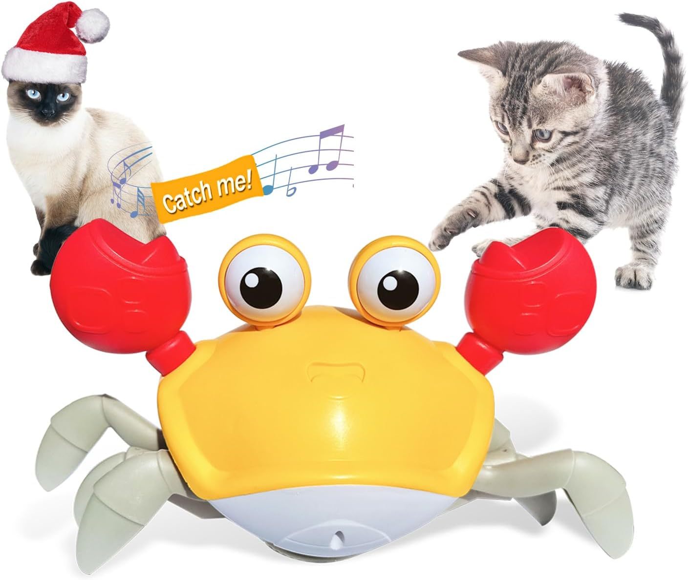 Crawling Crab Dog Toy