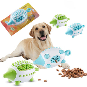 Interactive Treat Dispensing Dog Toy for Chewing And Tooth Cleaning
