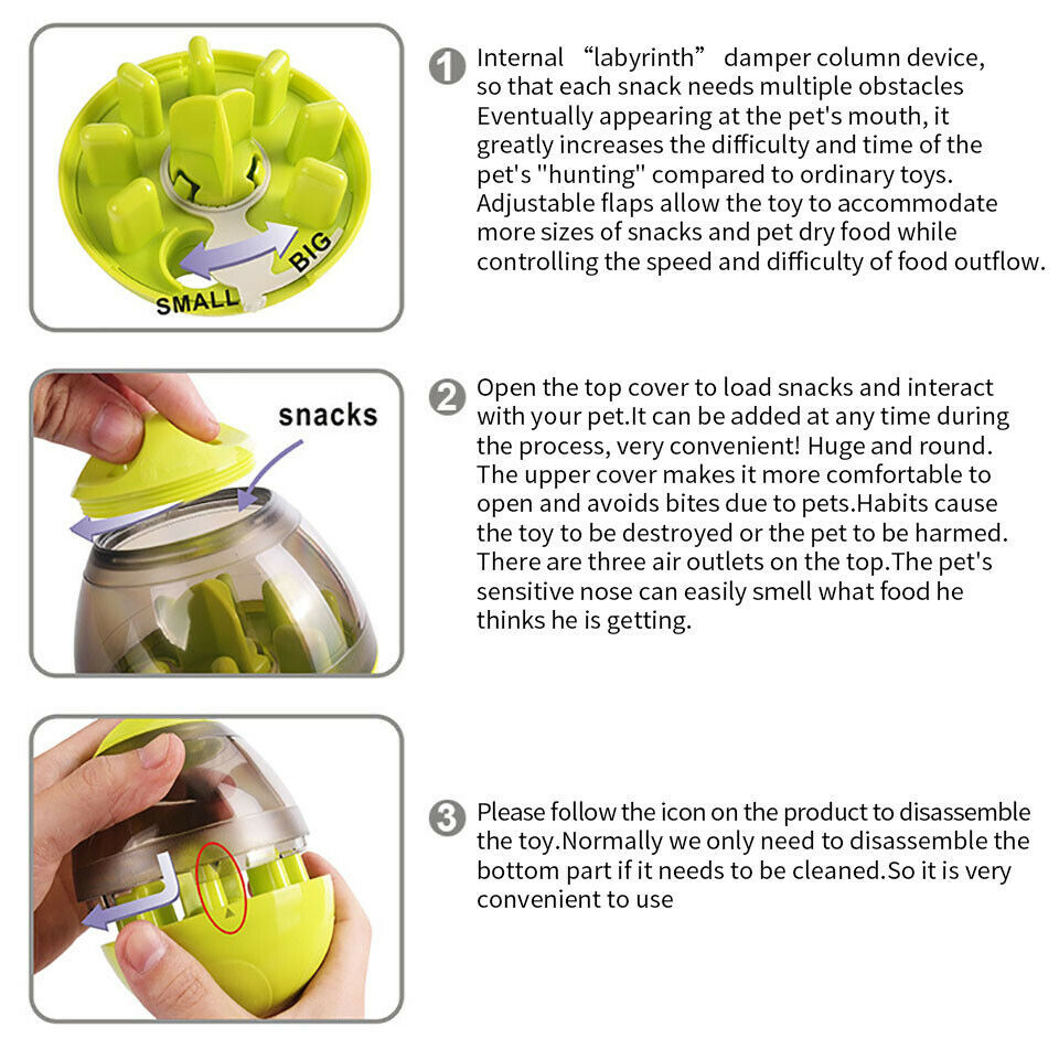 Balls Shape Automatic Feeder Dispenser Bowl