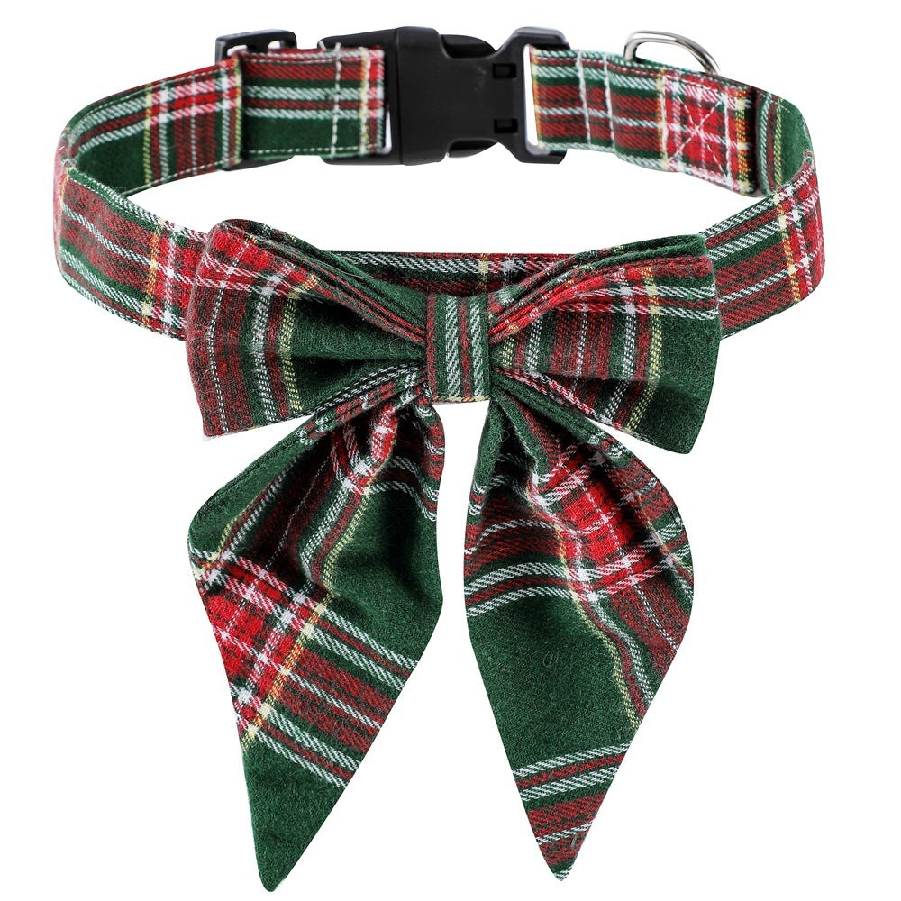 Pet Bow Tie Christmas Collar