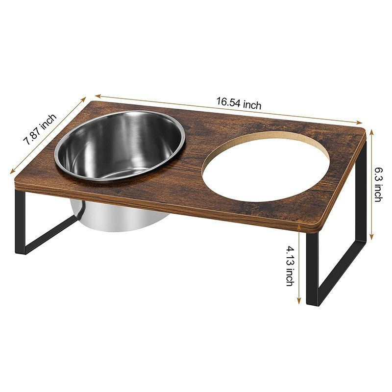 Pet Iron Rack Feeding Bowl