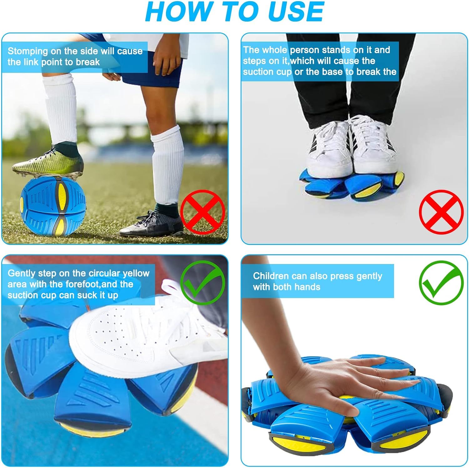 Pet Flying Saucer Ball Toy