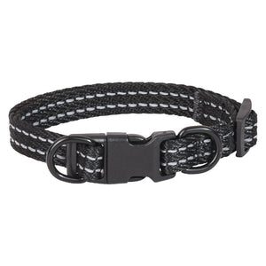 Double D Ring Buckle Dog Collar