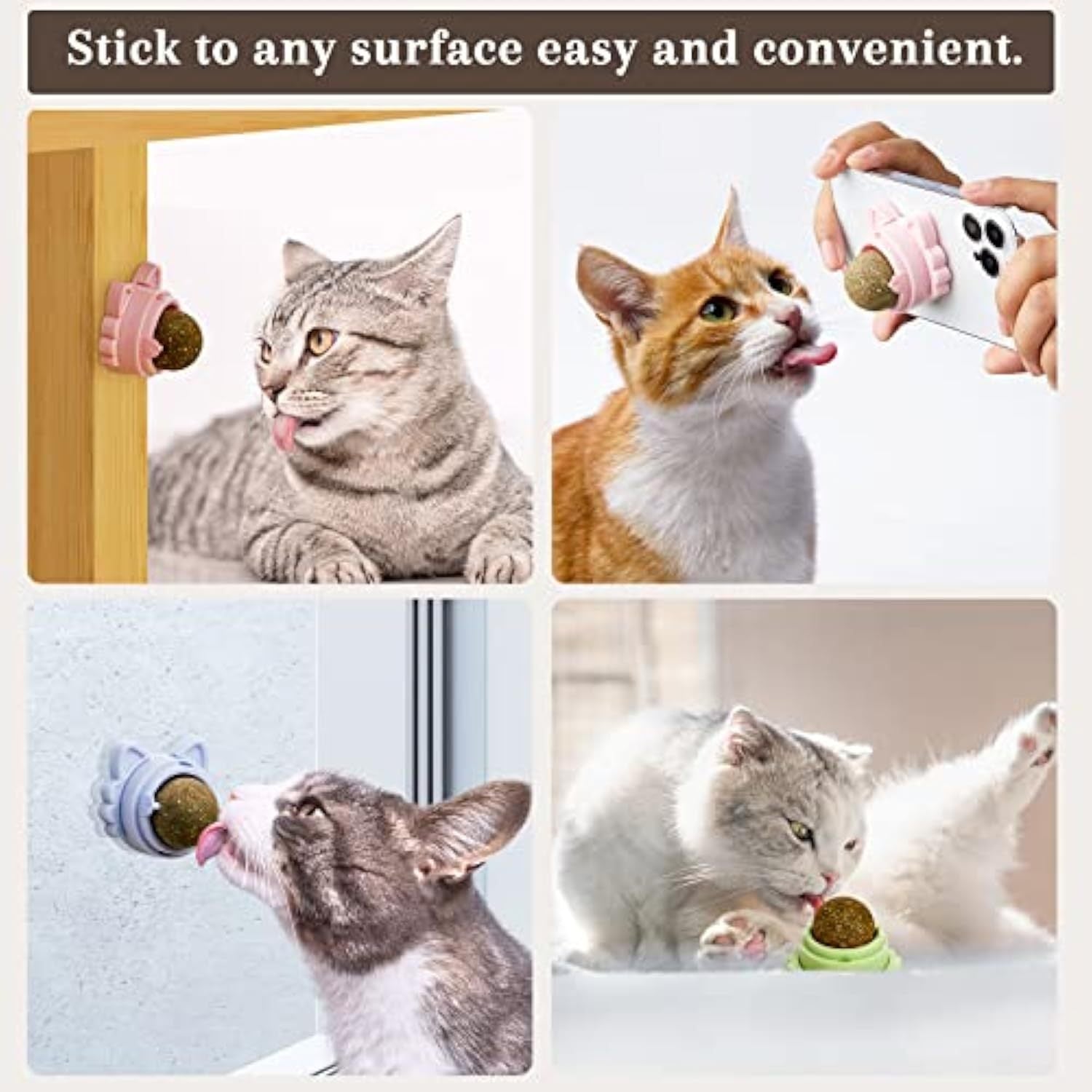 Cat Catnip Ball Dental Chew Toy