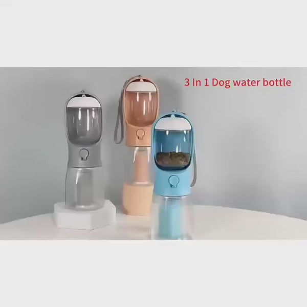 3-in-1 Portable Multi-Functional Pet Cups