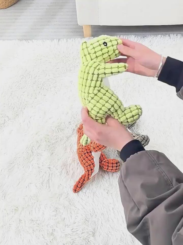 Dinosaur Interactive Plush Stuffing Squeakers Toys