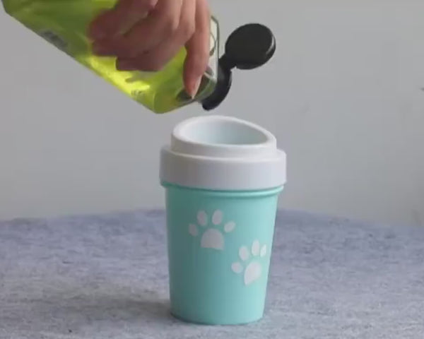 Silicone Muddy Paw Cleaner Cup for Pets